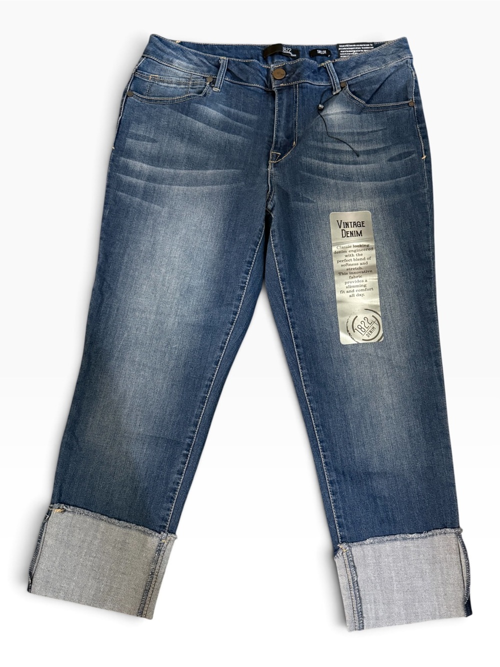 1822 Denim Taylor Crop Skinny Jeans - Size 14